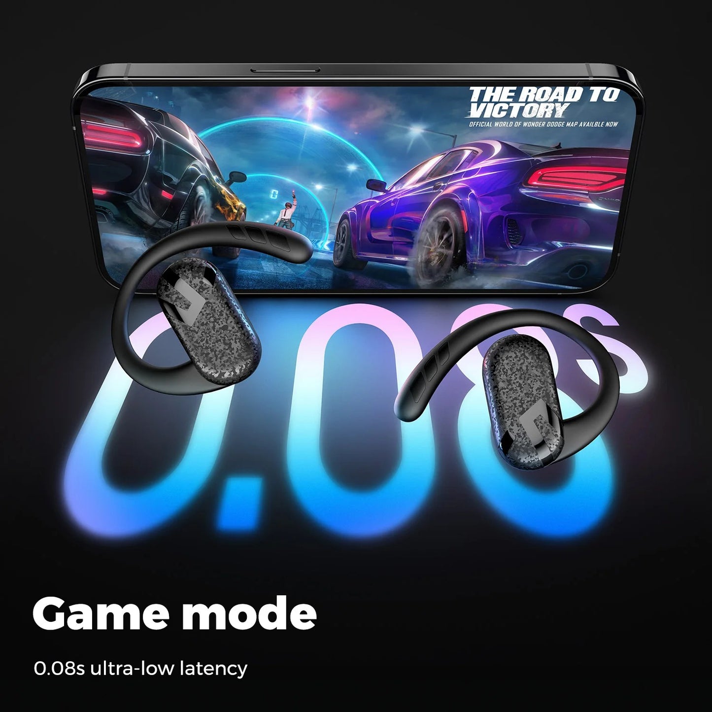 Audifonos Bluetooth 40hrs IPX4 Open-Ear SoundPeats Breezy