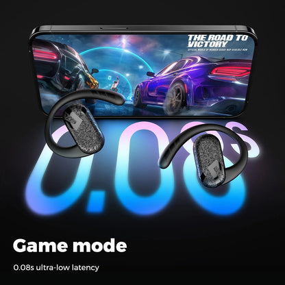 Audifonos Bluetooth 40hrs IPX4 Open-Ear SoundPeats Breezy