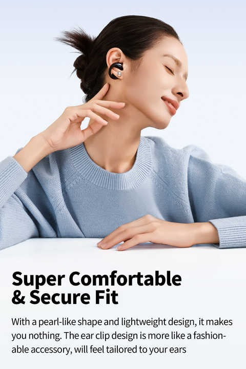 Audifonos Inalambrico ENC IPX5 SoundPeats PearlClip Pro