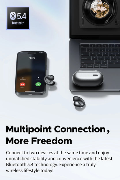 Audifonos Inalambrico ENC IPX5 SoundPeats PearlClip Pro