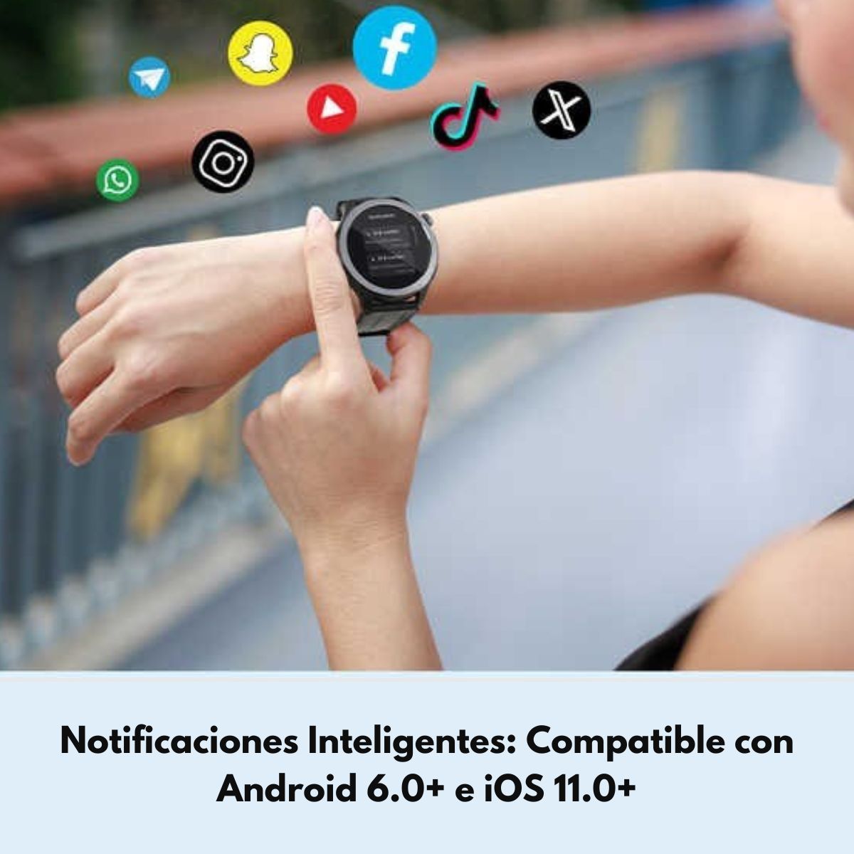 Smartwatch Monitor Salud Deporte IP68 SoundPEATS Watch Pro2