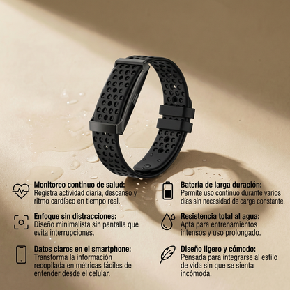 Pulsera Inteligente Monitoreo Deportivo y del Sueño