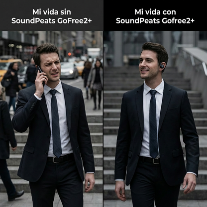 Audifonos Inalambricos ENC IPX5 SoundPeats GoFree2+