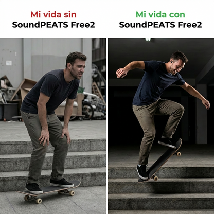 Audífonos Bluetooth SoundPEATS Free2 Classic IPX5 Tactil
