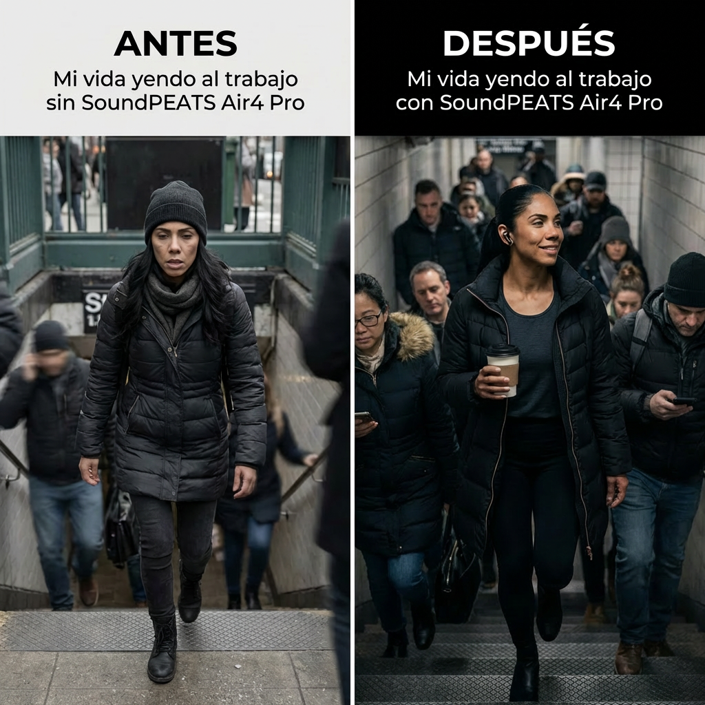 Auriculares Bluetooth SoundPEATS Air4 Pro ANC aptX Lossless