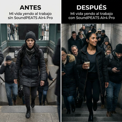 Auriculares Bluetooth SoundPEATS Air4 Pro ANC aptX Lossless