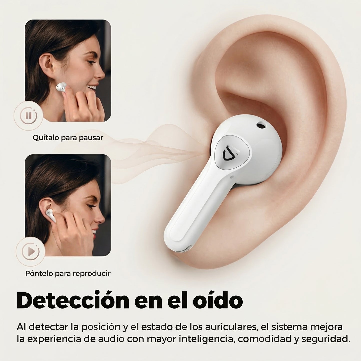 Auriculares Bluetooth SoundPEATS Air4 Pro ANC aptX Lossless