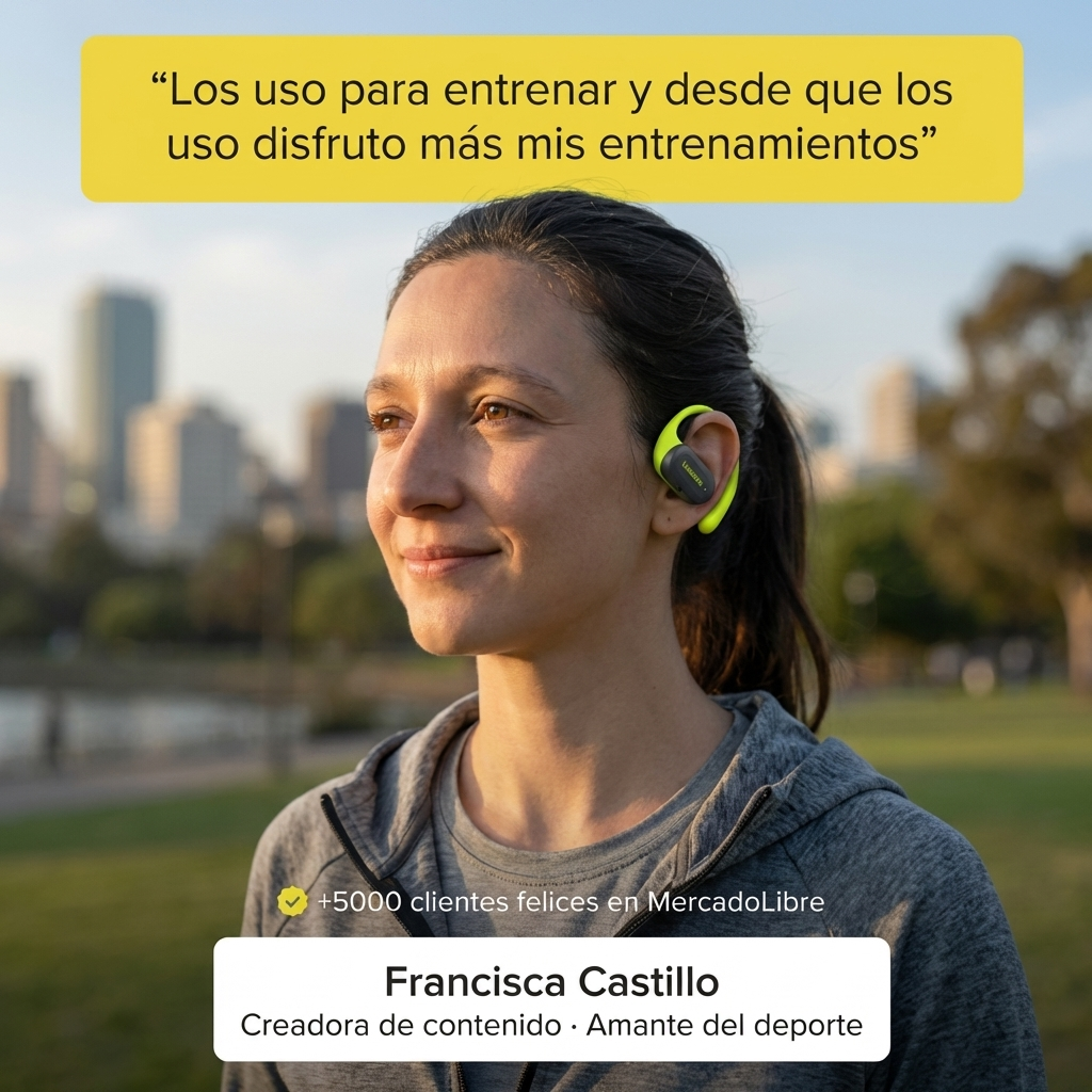 Audífonos Langsdom TS19 Bluetooth 5.4T WS Conducción Aerea