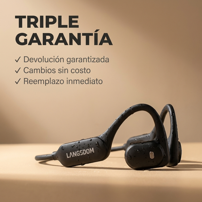 Audífonos Deportivos Conducción Aeréa IPX5 Langsdom BE10